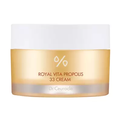 Podrobnoe foto крем для обличчя dr.ceuracle grow vita propolis 33 cream з екстрактом прополісу, 50 г