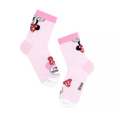 Podrobnoe foto шкарпетки дитячі conte-kids disney 17с-126спм 350 світло-рожевий р.20