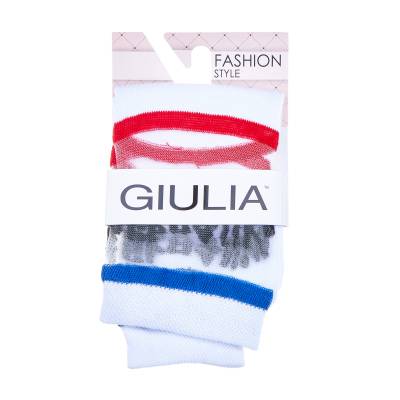 Podrobnoe foto шкарпетки жіночі фантазійні giulia ws2 cristal 038 white, розмір 36-38