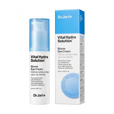 Podrobnoe foto зволожувальний крем для шкіри навколо очей dr. jart+ vital hydra solution biome eye cream з пробіотиками, 20 мл