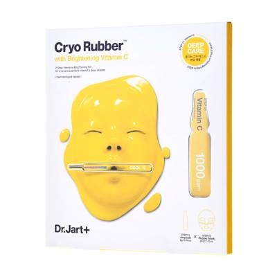 Podrobnoe foto альгінатна маска для обличчя dr. jart + cryo rubber with brightening vitamin c освітлювальна, 44 г