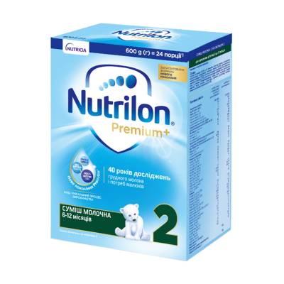Podrobnoe foto молочна суха суміш nutrilon premium + 2, 6-12 місяців, 600 г