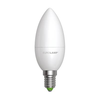 Podrobnoe foto led-лампа eurolamp ecological series 6w e14 3000k, 1 шт