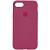 foto чохол silicone case full protective (aa) для apple iphone 7 (4.7'') (червоний / rose red)