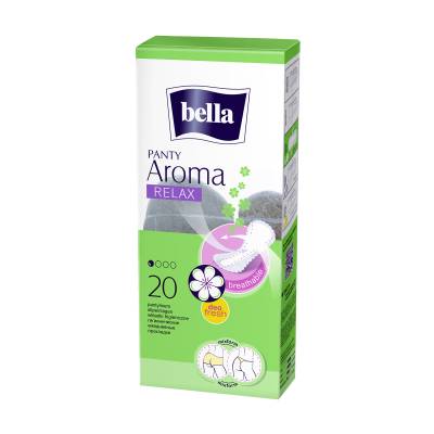 Podrobnoe foto щоденні прокладки bella panty aroma relax, 20 шт