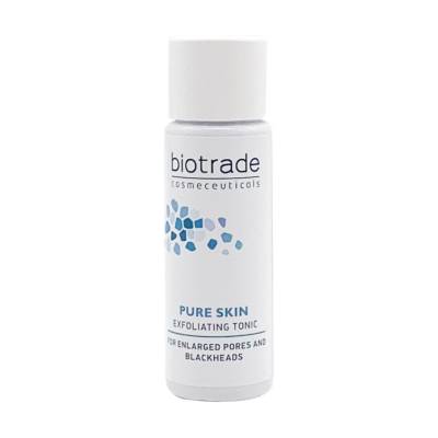 Podrobnoe foto відлущувальний тонік для обличчя biotrade pure skin пілінг ефект (міні), 10 мл
