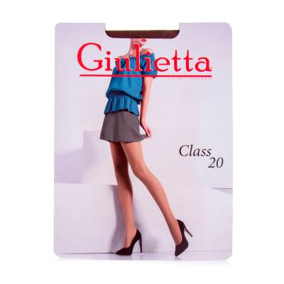 Podrobnoe foto колготки жіночі giulietta class, 20 den, cappuccino, розмір 2