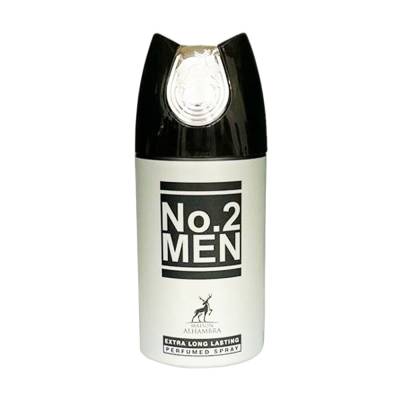 Podrobnoe foto парфумований дезодорант-спрей alhambra no.2 men чоловічий, 250 мл