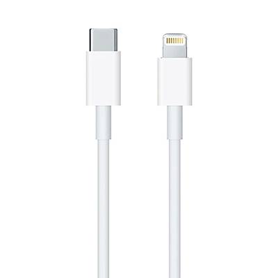 Podrobnoe foto дата-кабель для apple iphone type-c to lightning (aaa grade) 1m (box) (білий)