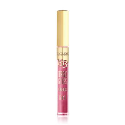 Podrobnoe foto блиск для губ eveline cosmetics bb magic gloss lipgloss 6 in 1, 367, 9 мл