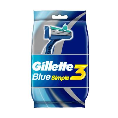 Podrobnoe foto одноразові бритви gillette blue simple 3 чоловічі, 8 шт