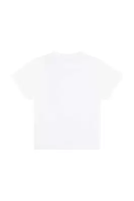 Podrobnoe foto футболка для немовлят boss колір білий з принтом