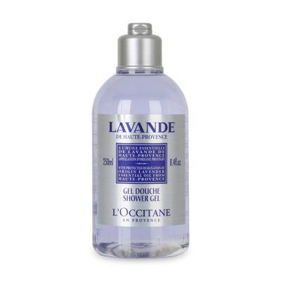 Podrobnoe foto гель для душу l'occitane lavande shower gel лаванда, 250 мл