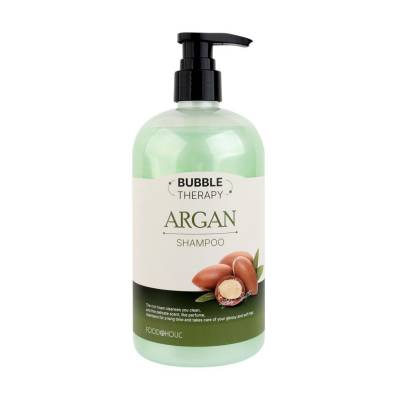 Podrobnoe foto шампунь для волосся food a holic bubble therapy argan shampoo, 500 мл