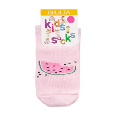 Podrobnoe foto шкарпетки дитячі giulia kss komplekt-007 calzino, light grey melange/pearl, розмір 22 (2 пари)