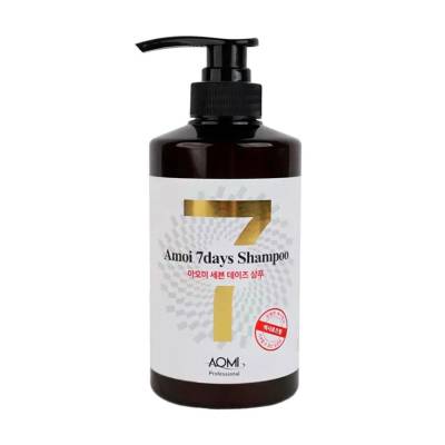 Podrobnoe foto зволожувальний шампунь для волосся aomi 7 days shampoo, 500 мл