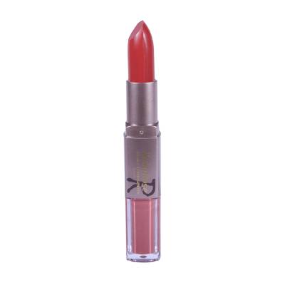 Podrobnoe foto матова помада-блиск для губ ruby rose 2 in 1 lipstick & liquid lipstick matte hb-8606 225, 6.6 г