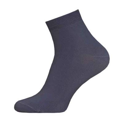 Podrobnoe foto шкарпетки чоловічі брестские classic 2124 000 укорочені, темно-сірі, розмір 25