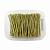 foto набір шпильок для волосся spl хвилясті, золоті, 7 см, 250 шт (70943)
