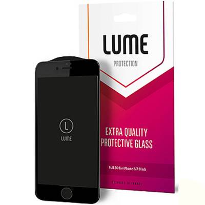 Podrobnoe foto захисне 3d скло lume protection для apple iphone 8 plus (5.5'') (чорне)