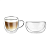 foto набір для сніданку oscar verona з подвійними стінками (чашка, 300 мл + піала, 500 мл), (osr-0002/500-300 s)