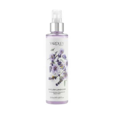 Podrobnoe foto парфумований спрей для тіла yardley english lavender moisturising fragrance body mist жіночий, 200 мл