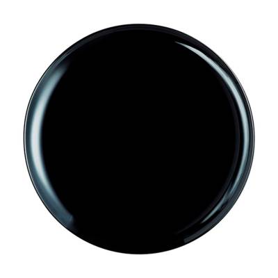 Podrobnoe foto блюдо для піци luminarc friends time кругле, чорне, 32 см (m0066)