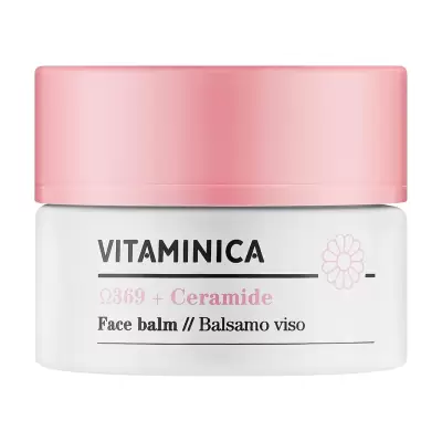 Podrobnoe foto бальзам для обличчя bioearth vitaminica omega 369 + ceramide face balm, 50 мл