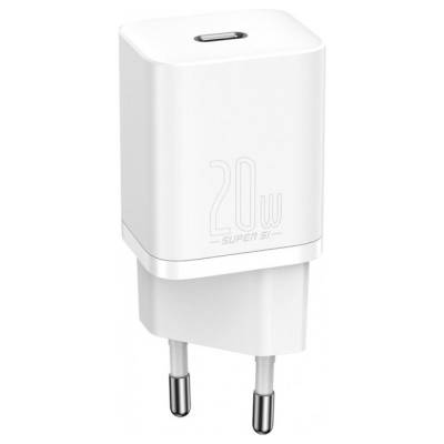 Podrobnoe foto мзп baseus super si quick charger 1c 20wдля зарядные устройства (білий)