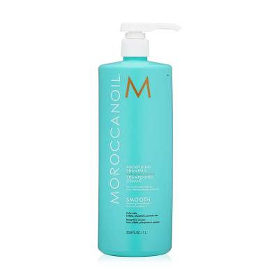 Podrobnoe foto розгладжувальний шампунь moroccanoil smoothing shampoo для неслухняного та кучерявого волосся, 1 л