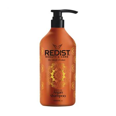 Podrobnoe foto шампунь для волосся redist hair care argan shampoo з аргановою олією, 1 л