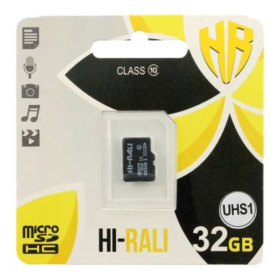Podrobnoe foto карта пам'яті hi-rali microsdhc (uhs-1) 32 gb class 10 (без адаптера)
