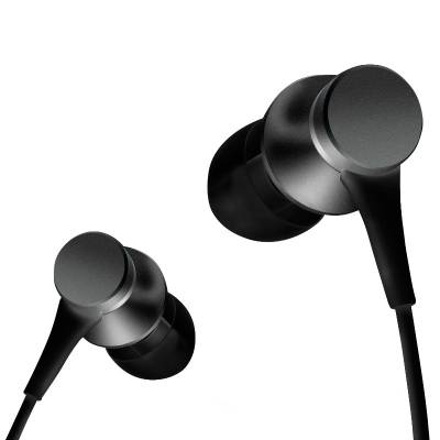 Podrobnoe foto навушники xiaomi mi in-ear headphones piston fresh bloom (hsej03jy) (original) (чорний)