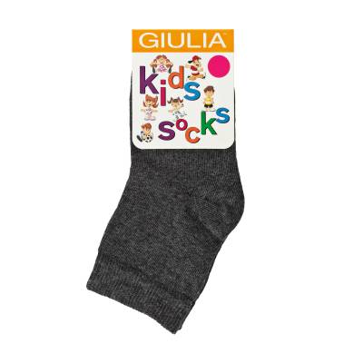 Podrobnoe foto дитячі шкарпетки giulia ksl melange calzino deep grey melange, розмір 18