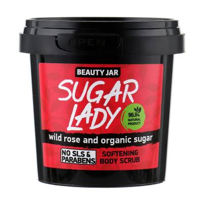 Podrobnoe foto скраб для тела beauty jar sugar lady пом’якшувальний, 200 г
