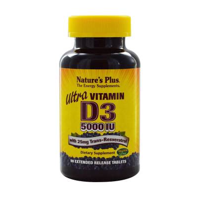 Podrobnoe foto харчова добавка в таблетках naturesplus ultra vitamin d3, 5000 iu, 90 шт