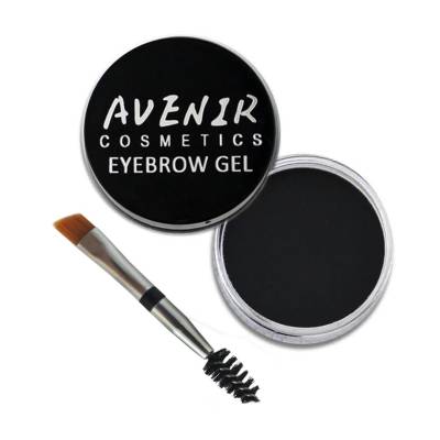 Podrobnoe foto помада для брів avenir cosmetics eeybrow gel graphite, 2.5 г