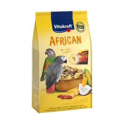 Podrobnoe foto корм для африканських папуг vitakraft african, 750 г