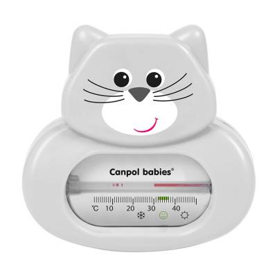 Podrobnoe foto термометр для купання canpol babies котик, від народження, сірий (56/142)