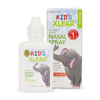 Podrobnoe foto дитячий натуральний сольовий назальний спрей xlear kid's nasal spray з ксилітом, 22 мл