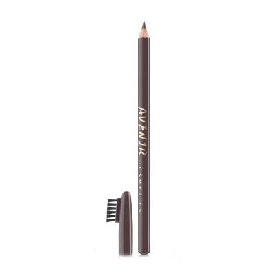 Podrobnoe foto олівець для брів avenir cosmetics 115 попелясто-коричневий, 2.2 г