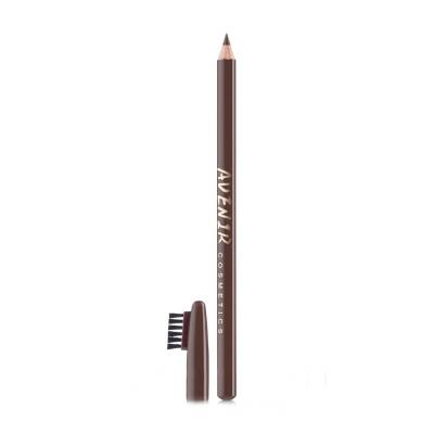 Podrobnoe foto олівець для брів avenir cosmetics 114 коричнево-русявий, 2.2 г