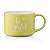 foto чашка ardesto be joyful керамічна, жовта, 330 мл (ar3472y)