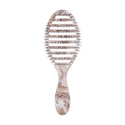 Podrobnoe foto щітка для волосся wet brush speed dry metalic marble bronze