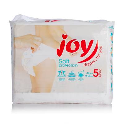Podrobnoe foto підгузки joy soft protection розмір 5 (11-25 кг), 44 шт
