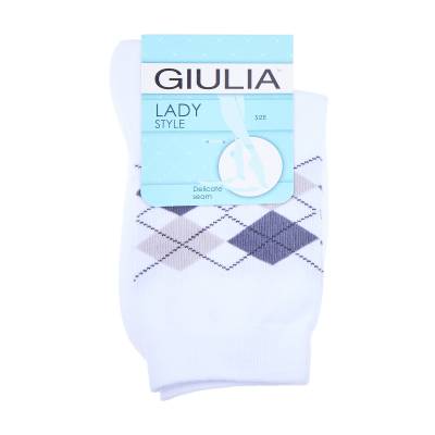 Podrobnoe foto шкарпетки жіночі giulia lsl comfort-01 bianco, розмір 39-40