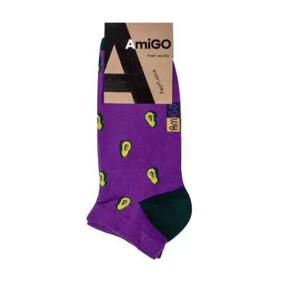 Podrobnoe foto шкарпетки чоловічі amigo авокадо, розмір 27