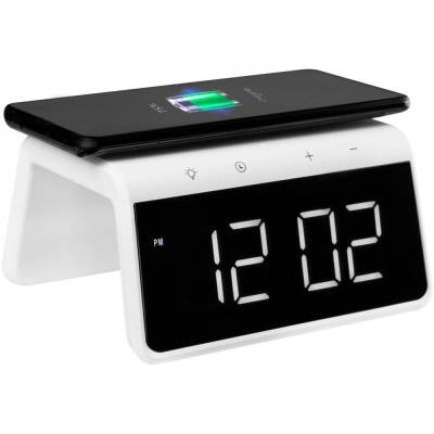 Podrobnoe foto настільний годинник з функцією бзп gelius pro smart desktop clock time bridge gp-sdc01для зарядные устройства