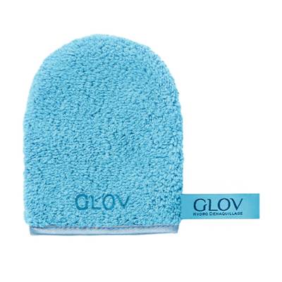 Podrobnoe foto рукавиця для зняття макіяжу glov on-the-go makeup remover, bouncy blue, 1 шт