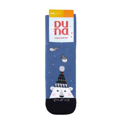 Podrobnoe foto дитячі шкарпетки зимові duna розмір 16-18, синій (4049)